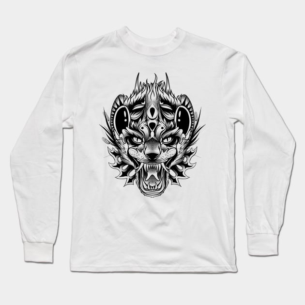 Loud Growl Long Sleeve T-Shirt by diardo